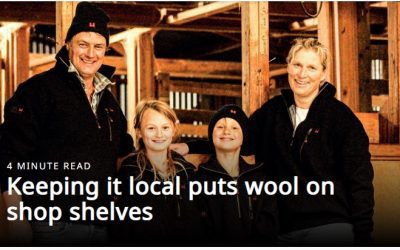 Keeping It Local Puts Wool On Shop Shelves