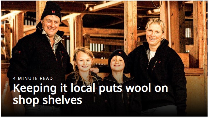 Keeping It Local Puts Wool On Shop Shelves